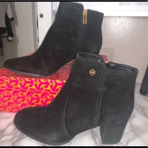 Tory Burch Sabe Bootie, Black Size 8